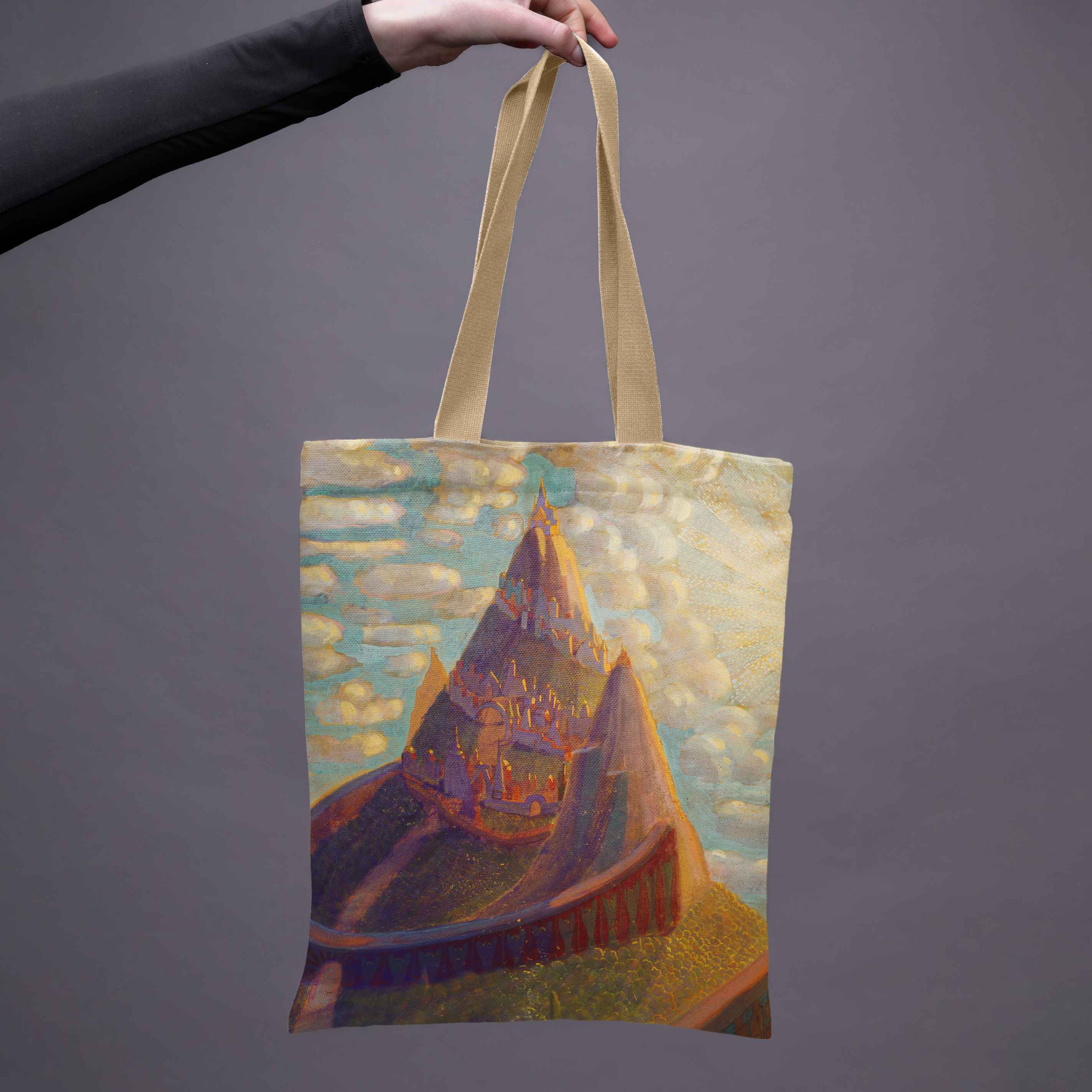 Pirkinių krepšys M. K. Čiurlionis „Pilies pasaka