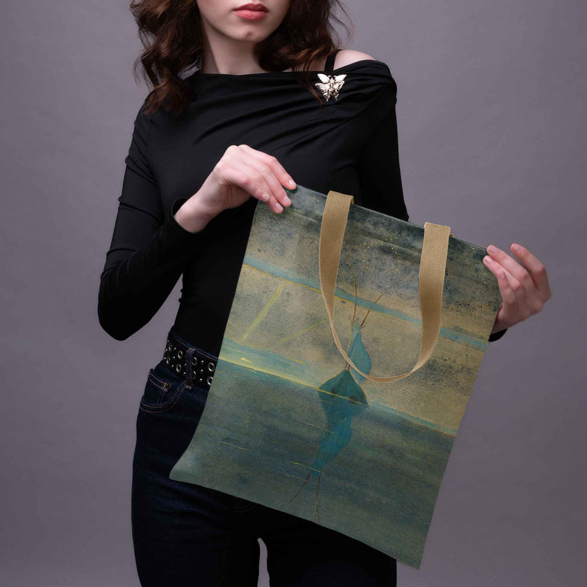 Pirkinių krepšys M. K. Čiurlionis „Saulė eina Ožiaragio ženklu