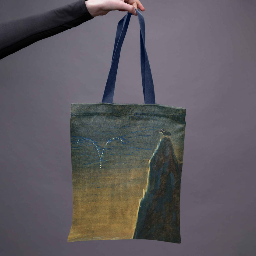 Pirkinių krepšys M. K. Čiurlionis „Saulė eina Avino ženklu