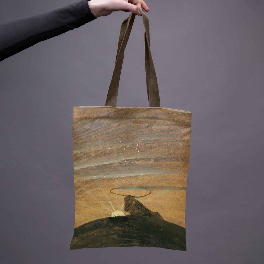 Pirkinių krepšys M. K. Čiurlionis „Saulė eina Jaučio ženklu