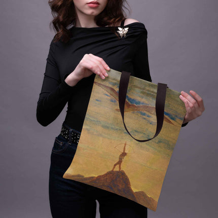 Pirkinių krepšys M. K. Čiurlionis „Saulė eina Šaulio ženklu