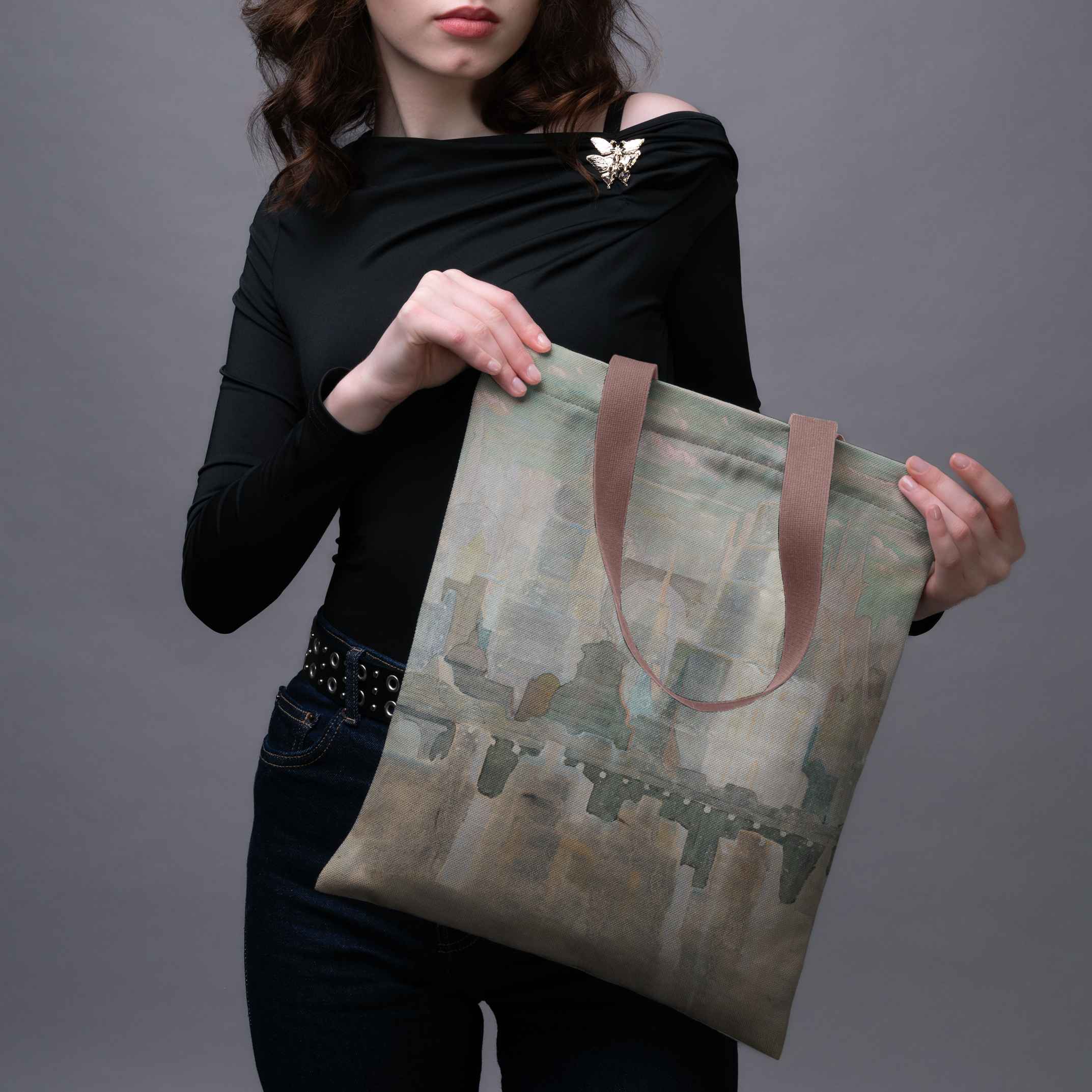 Shopping bag M. K. Čiurlionis „City