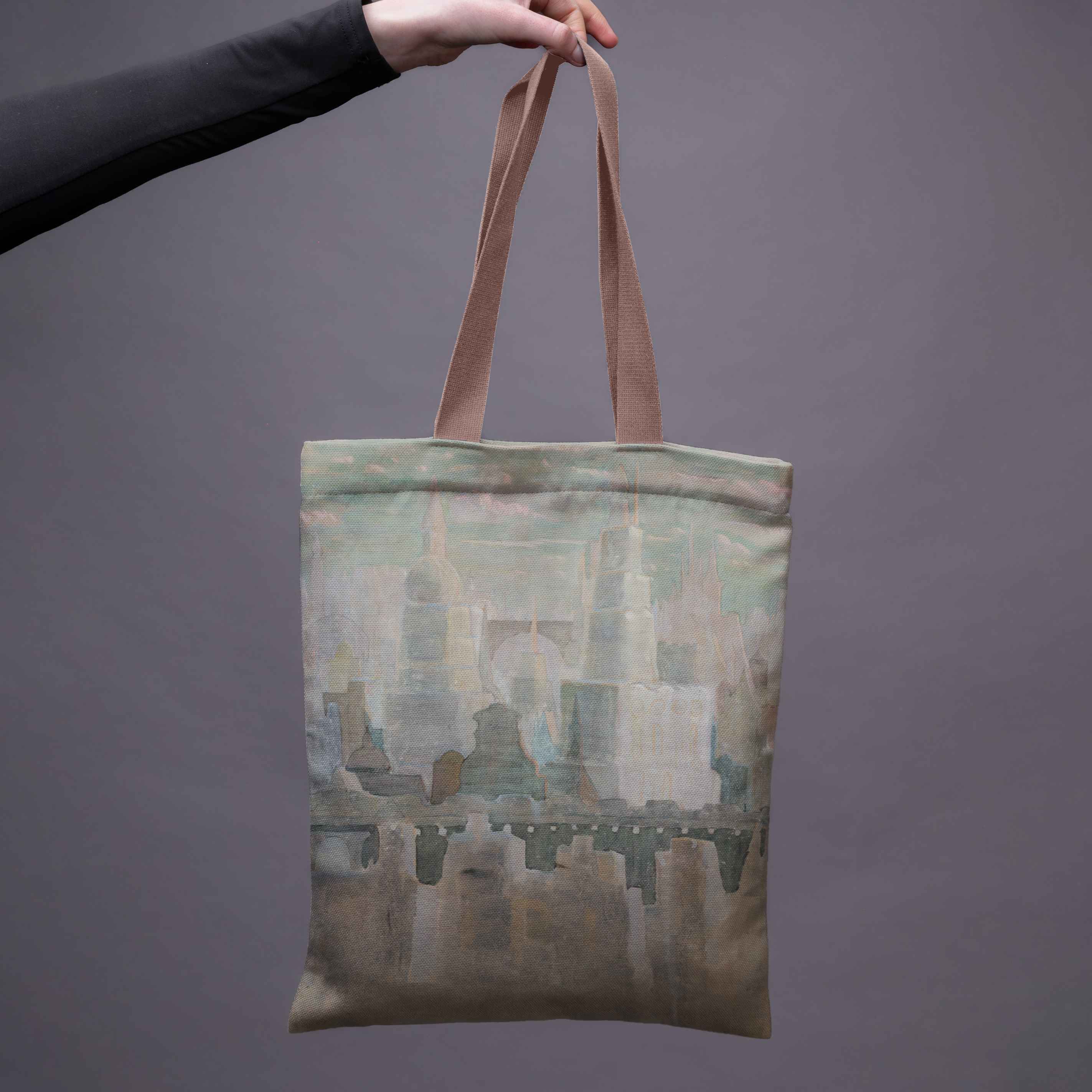 Shopping bag M. K. Čiurlionis „City