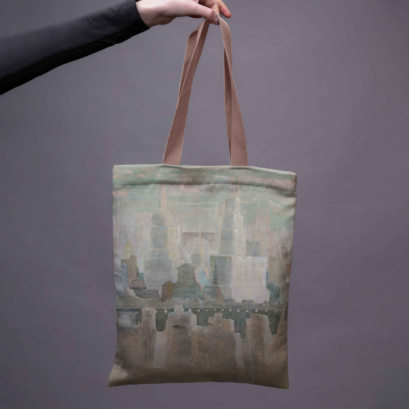 Shopping bag M. K. Čiurlionis „City