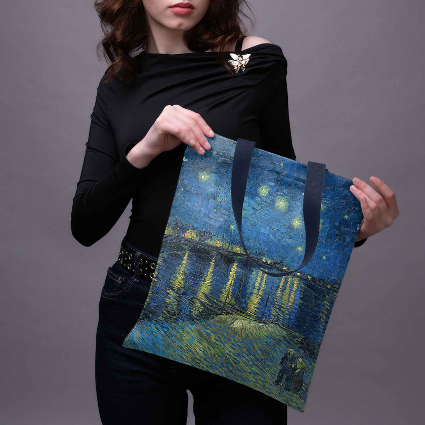 Pirkinių krepšys Vincent van Gogh „Starry Night Over the Rhone