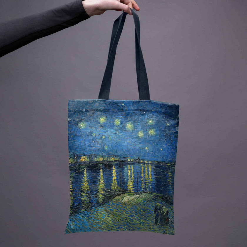 Pirkinių krepšys Vincent van Gogh „Starry Night Over the Rhone