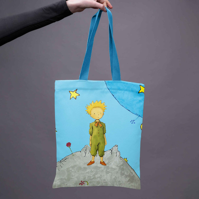 Pirkinių krepšys Antoine de Saint-Exupéry Mažasis princas „Planeta