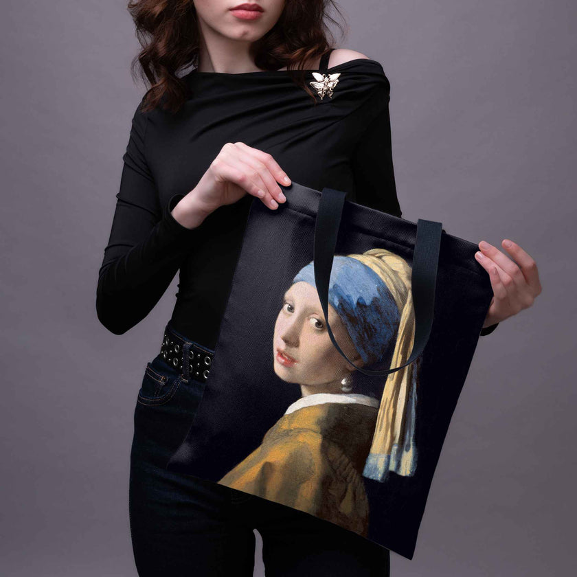 Pirkinių krepšys Johannes Vermeer „Girl with a Pearl Earring