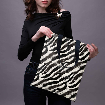 Pirkinių krepšys Classy „Zebras