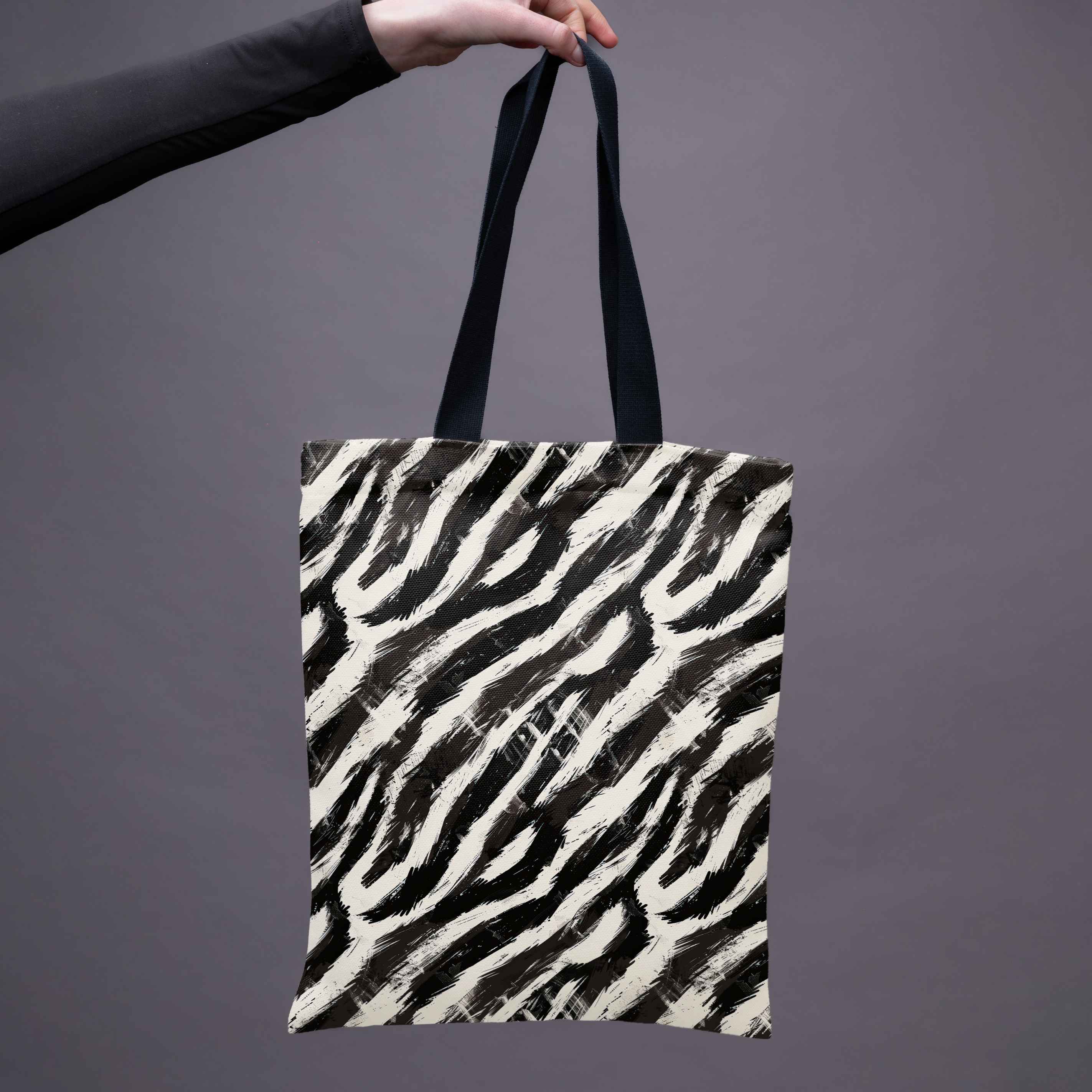 Pirkinių krepšys Classy „Zebras