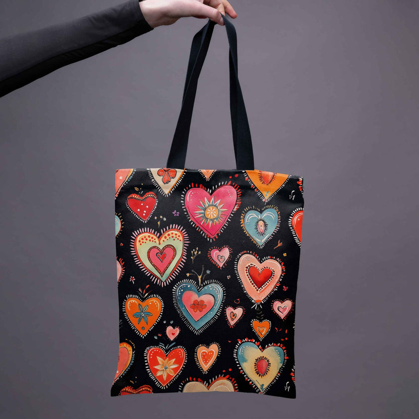 Pirkinių krepšys Imagine „Širdžių mozaika