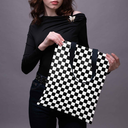 Shopping bag Classy „Checkerboard
