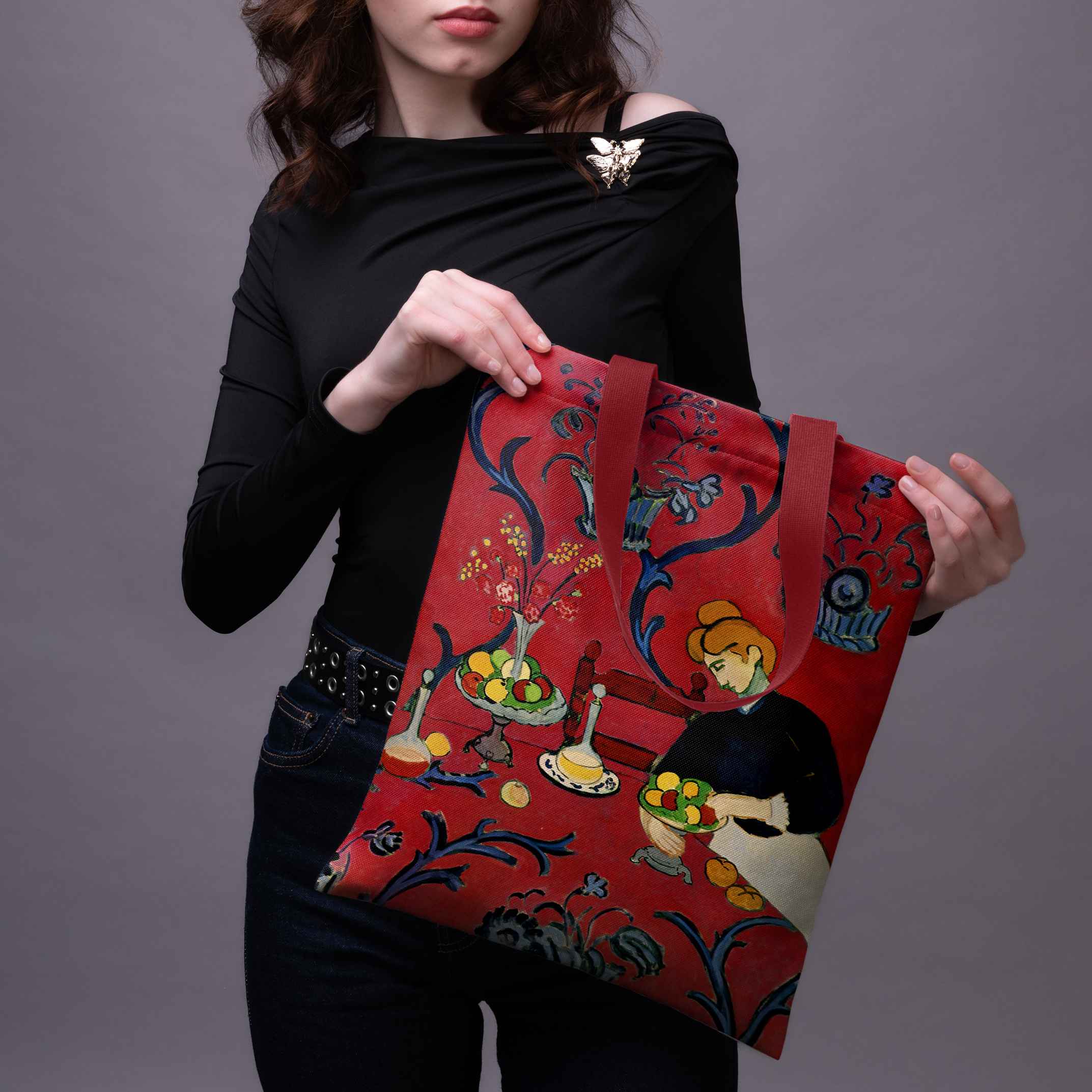 Pirkinių krepšys Henri Matisse „Harmony in Red