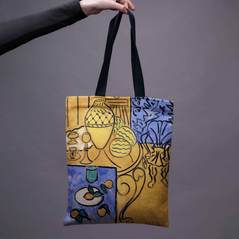 Pirkinių krepšys Henri Matisse „Interior, Yellow & Blue