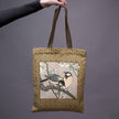 Shopping bag Ohara Koson „Tits on a cherry branch