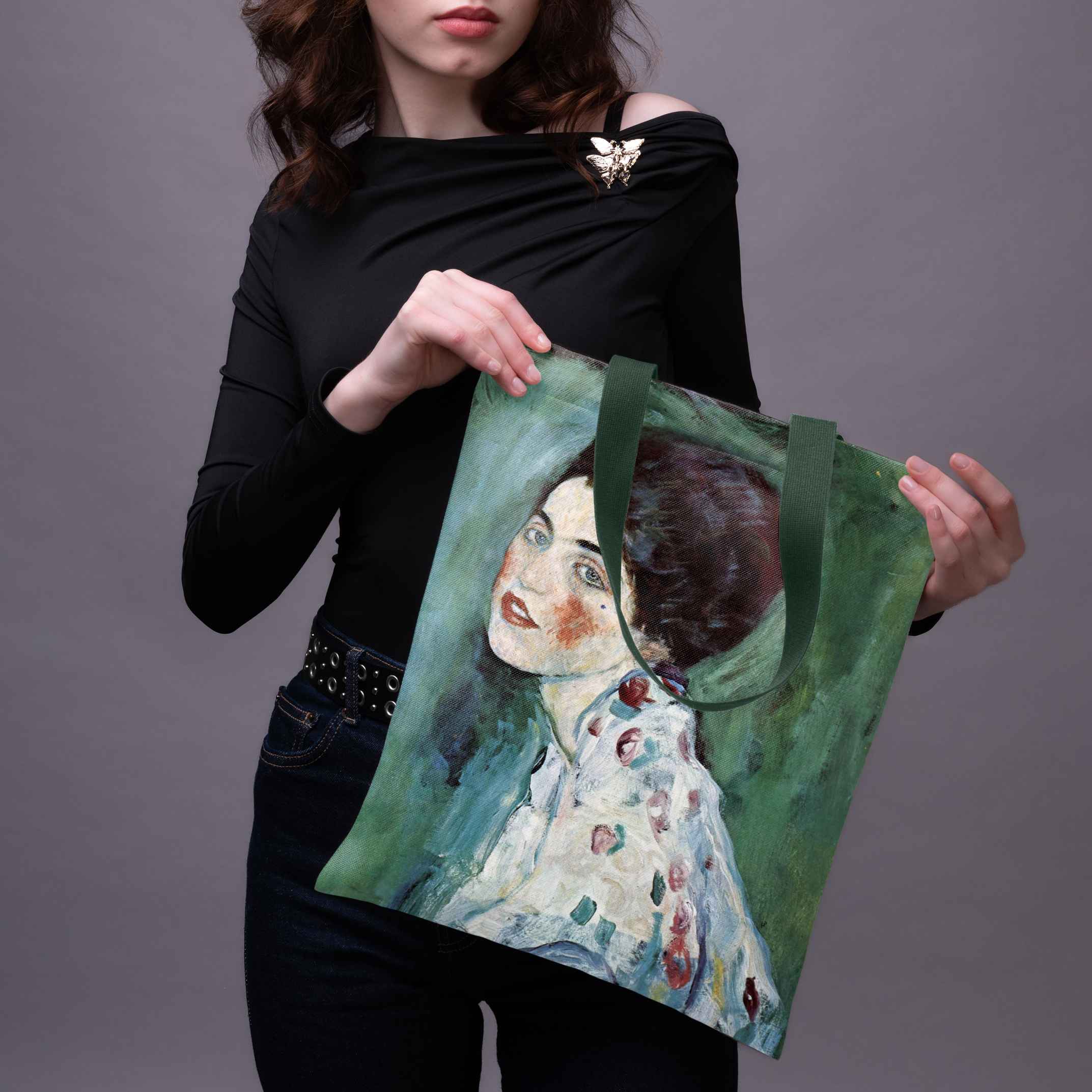 Pirkinių krepšys Gustav Klimt „Portrait of a Lady