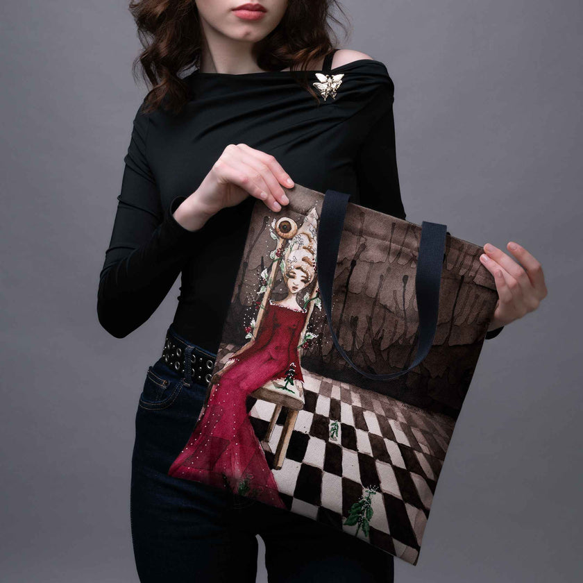 Shopping bag Theresa Van Cherry 