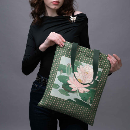 Shopping bag Ohara Koson „Water Lily
