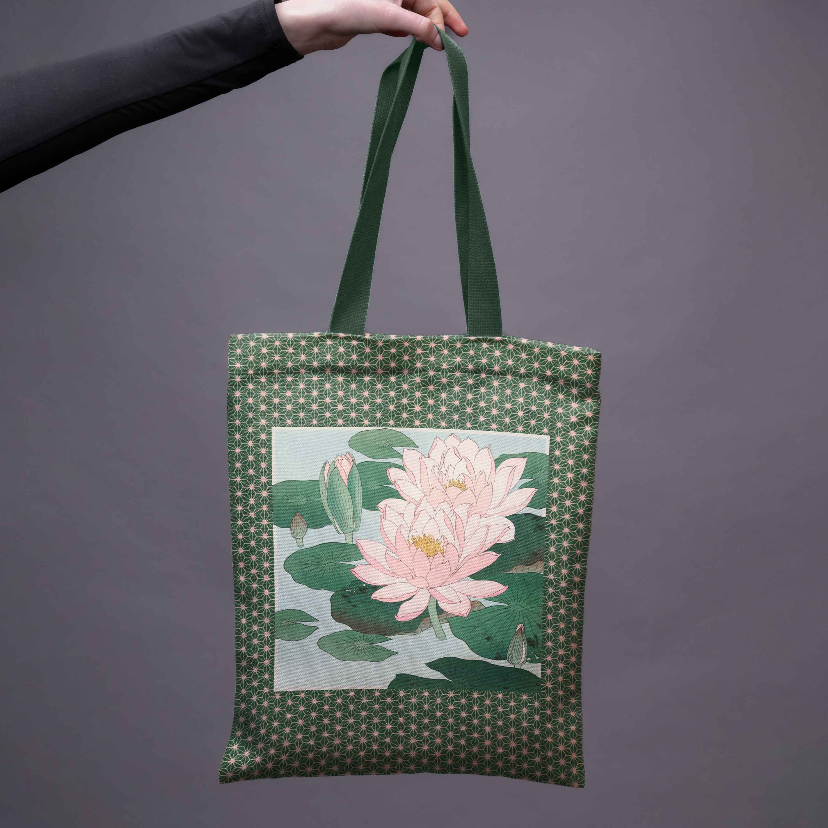Shopping bag Ohara Koson „Water Lily