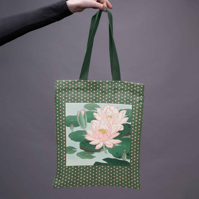 Pirkinių krepšys Ohara Koson „Vandens Lelija