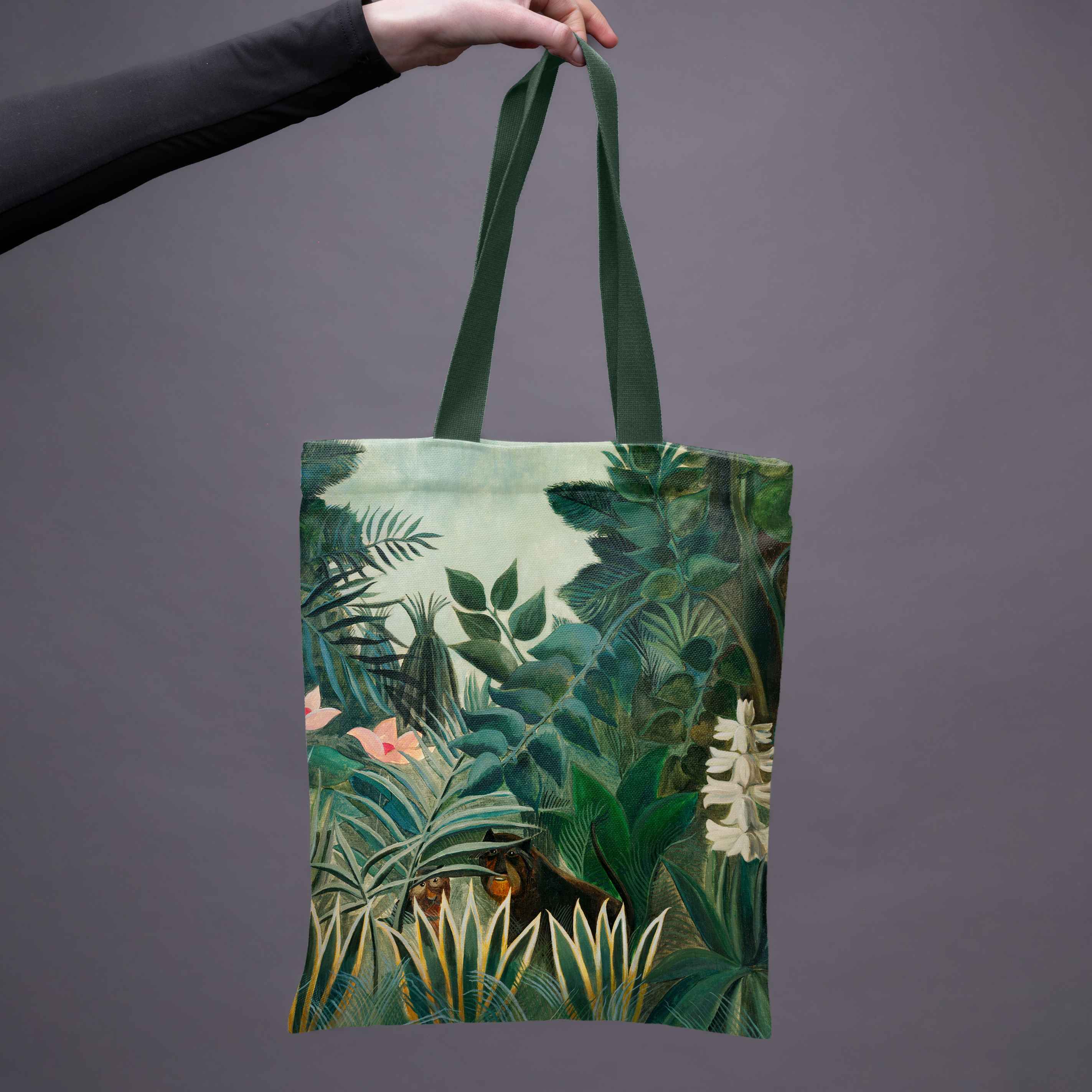 Pirkinių krepšys Henri Rousseau „The Equatorial Jungle