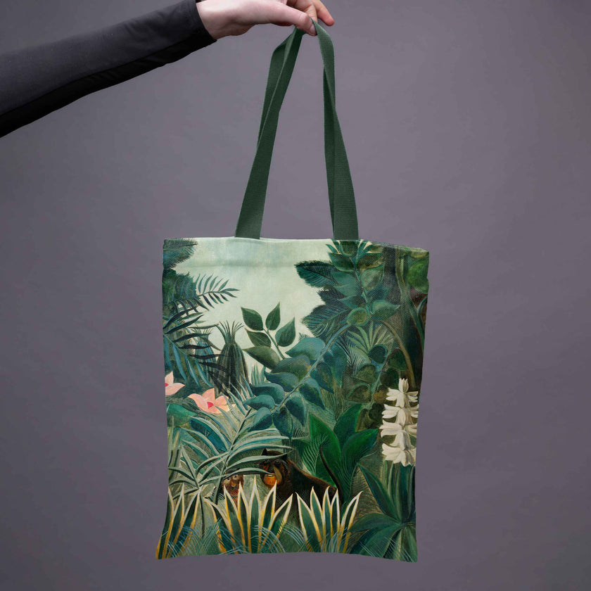 Pirkinių krepšys Henri Rousseau „The Equatorial Jungle