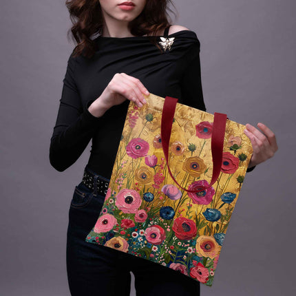 Pirkinių krepšys Imagine „Gėlės Klimtui