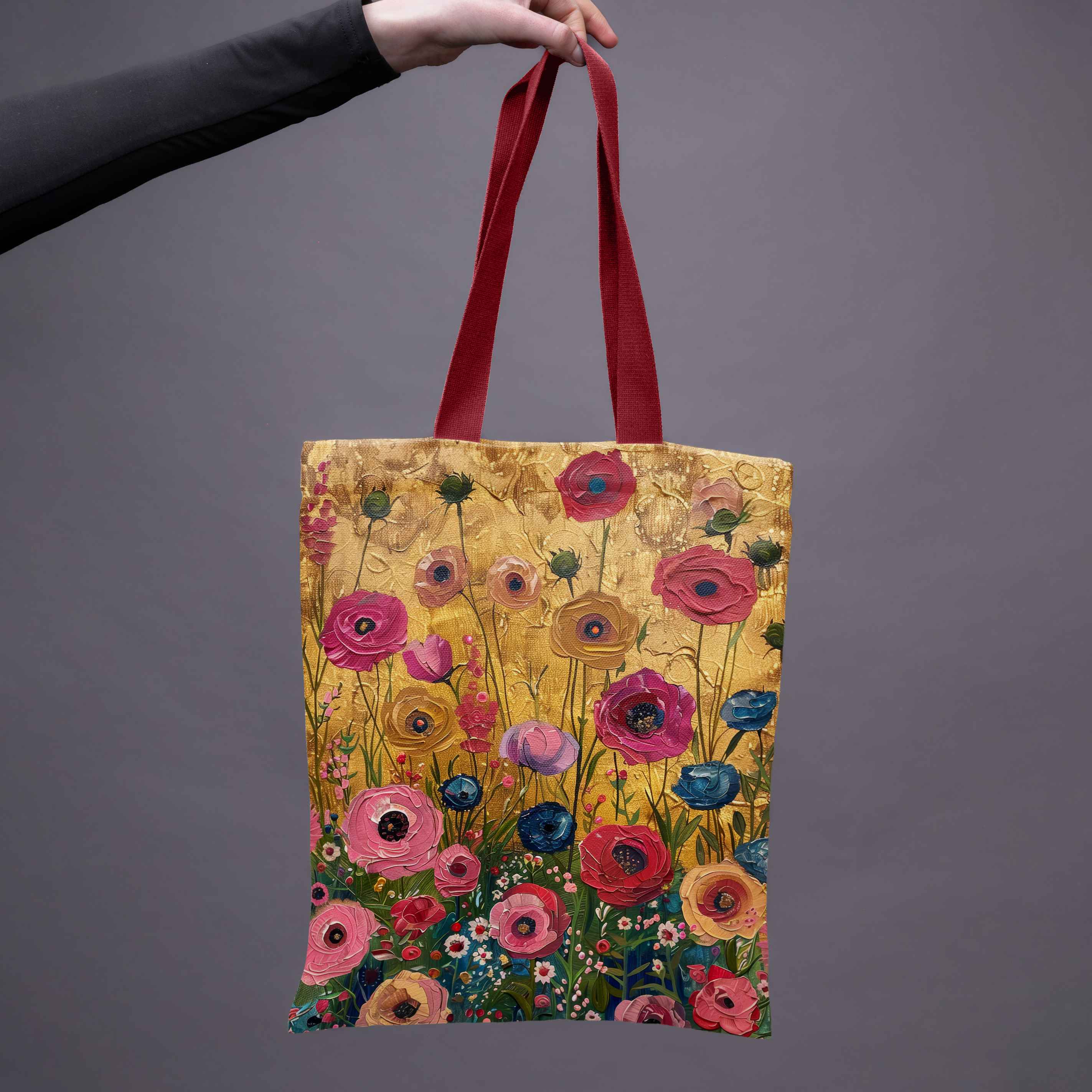 Pirkinių krepšys Imagine „Gėlės Klimtui