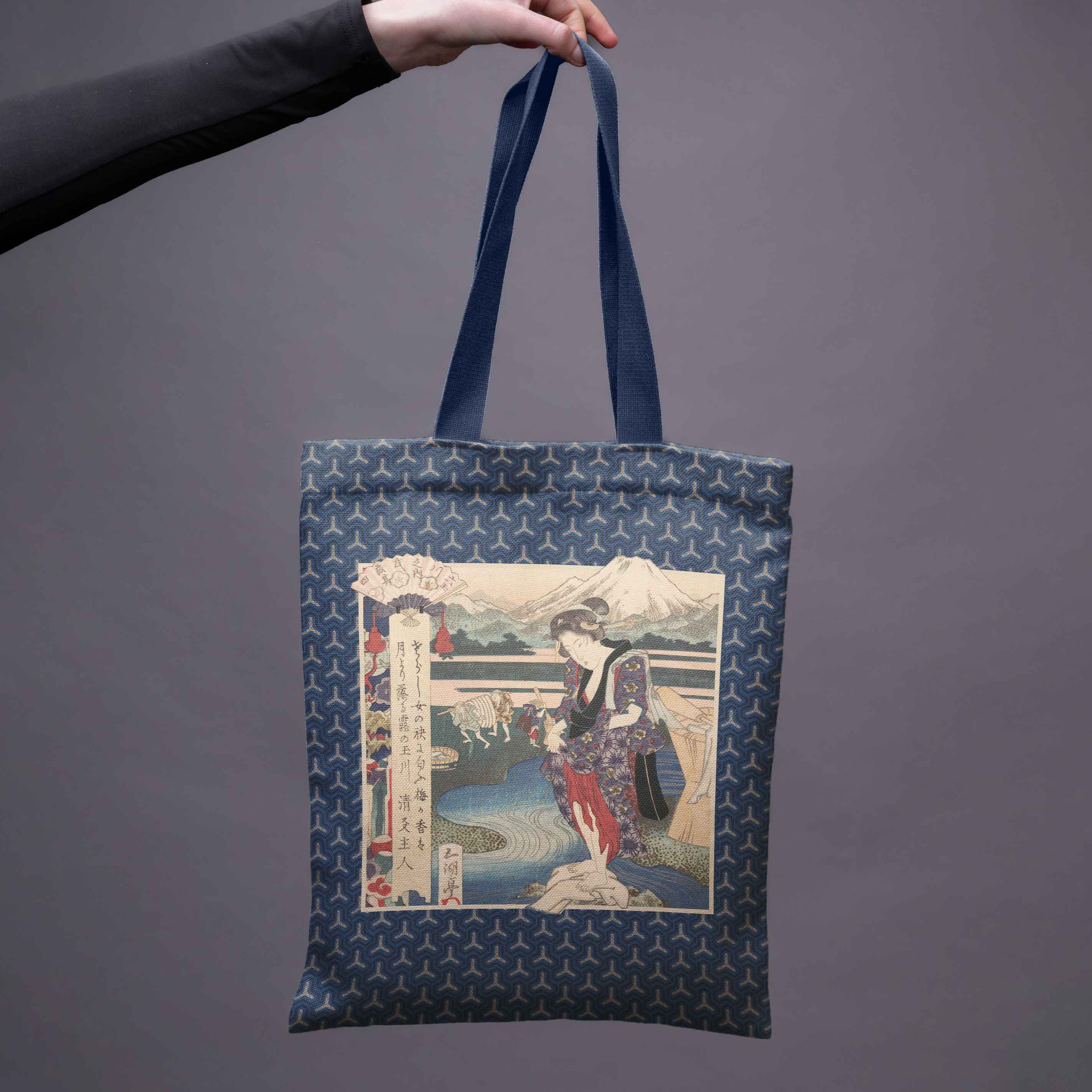 Shopping bag Yashima Gakutei „Geisha and the River
