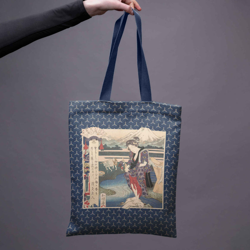 Shopping bag Yashima Gakutei „Geisha and the River