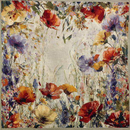 Tablecloth made of recycled fabric Gustav Klimt 