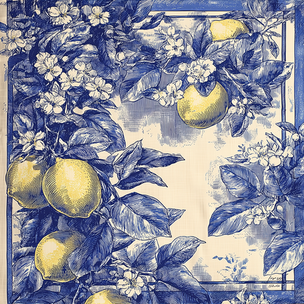 Tablecloth made of recycled fabric Gustav Klimt 