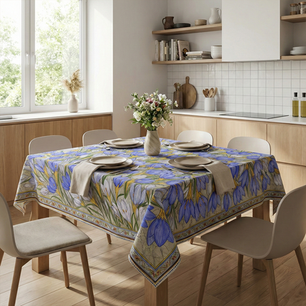 Tablecloth made of recycled fabric Gustav Klimt 