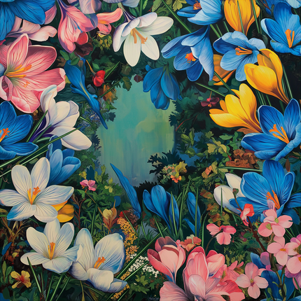 Tablecloth made of recycled fabric Gustav Klimt 