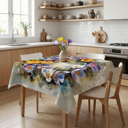 Tablecloth made of recycled fabric Gustav Klimt 