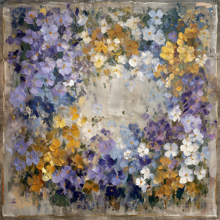 Tablecloth made of recycled fabric Gustav Klimt 