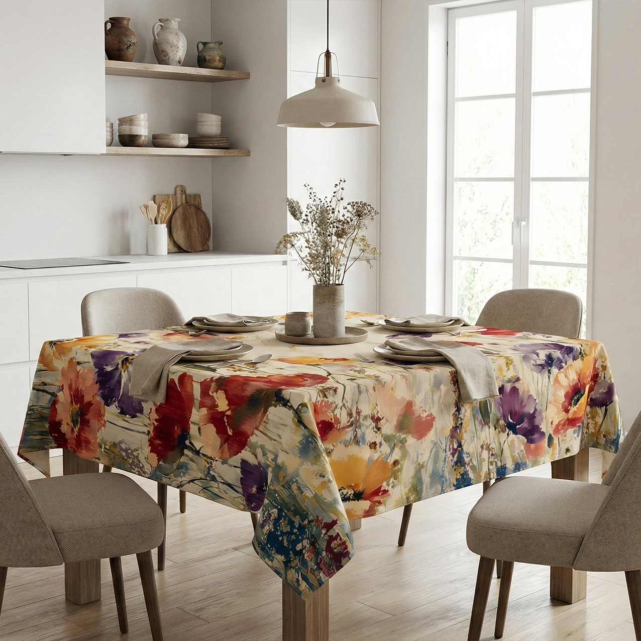 Tablecloth made of recycled fabric Gustav Klimt 