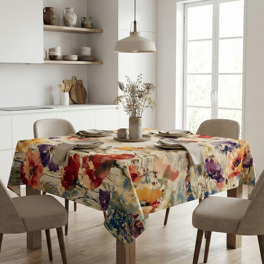 Tablecloth made of recycled fabric Gustav Klimt 