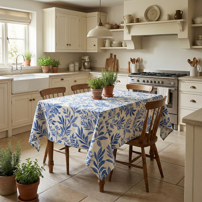 Recycled Fabric Tablecloth Imagine 