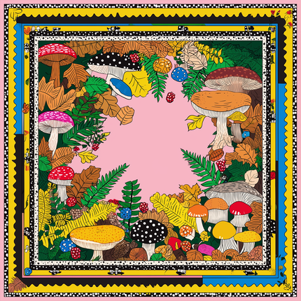 Tablecloth made of recycled fabric Gustav Klimt 