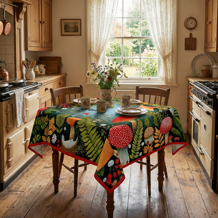 Tablecloth made of recycled fabric Gustav Klimt 