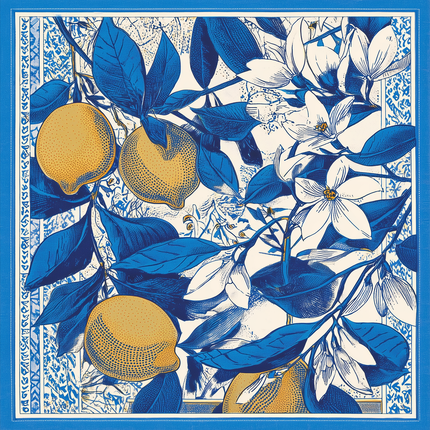 Tablecloth made of recycled fabric Gustav Klimt 