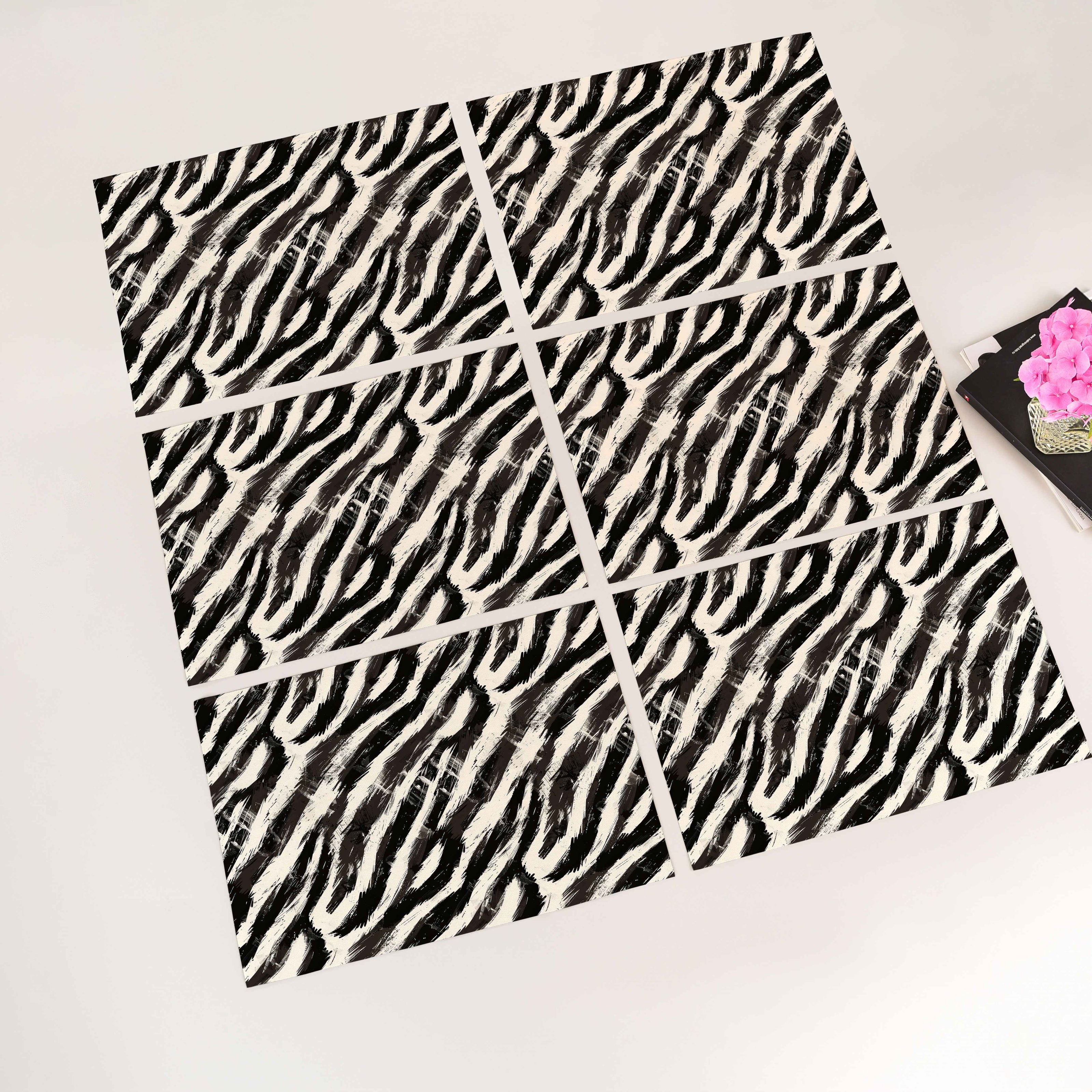 Pailgi Stalo padėkliukai Classy „Zebras