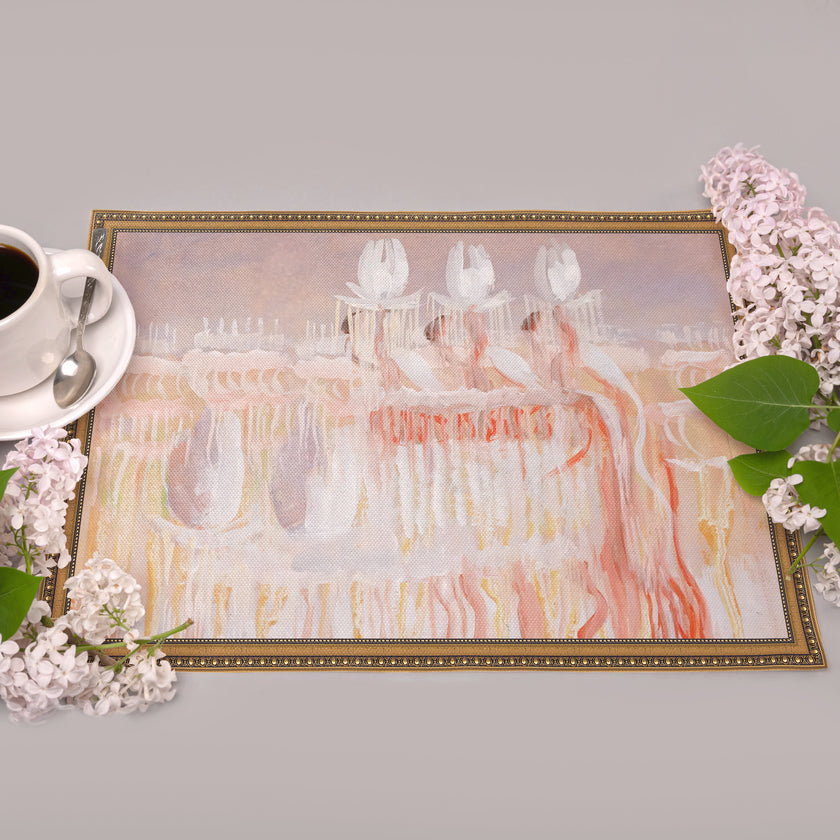 Pailgi Stalo padėkliukai „M. K. Čiurlionis No. 2