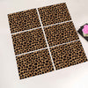 Pailgi Stalo padėkliukai Classy „Leopardas“ (6 vnt.)