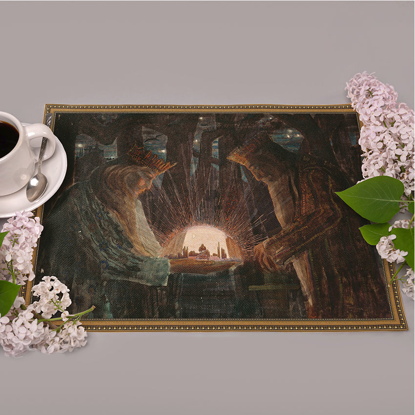 <tc>Table mats "M.K. Čiurlionis No. 1" (6 pcs.)</tc>