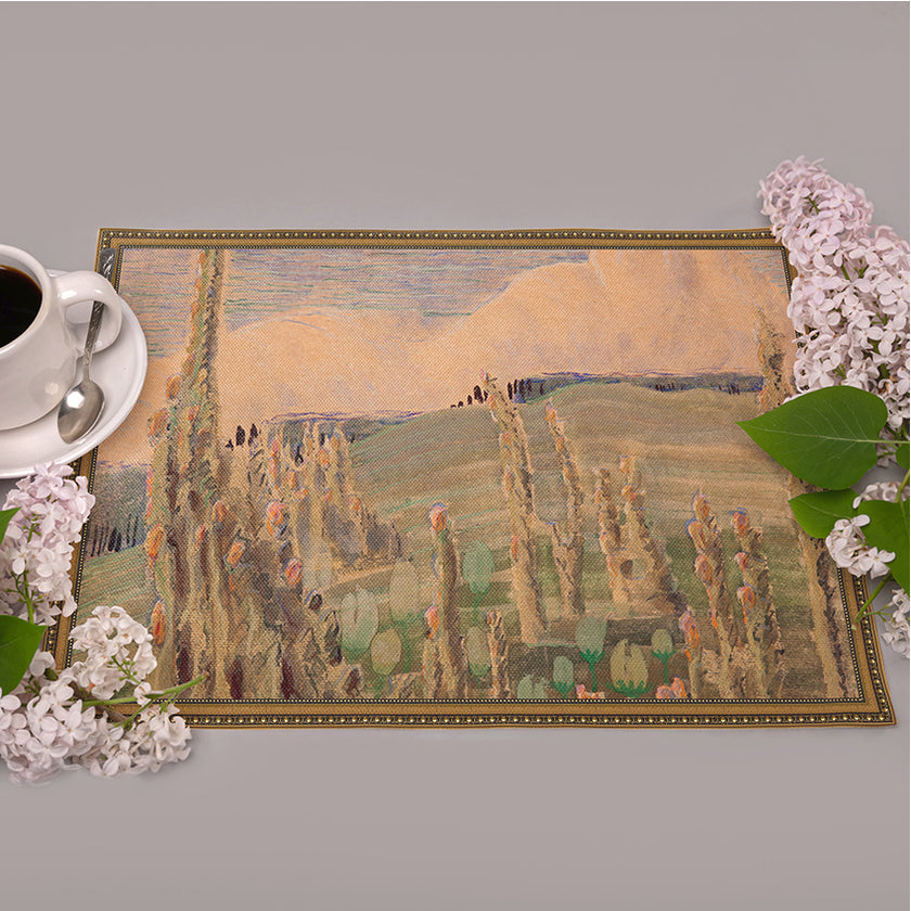 Pailgi Stalo padėkliukai „M. K. Čiurlionis No. 3