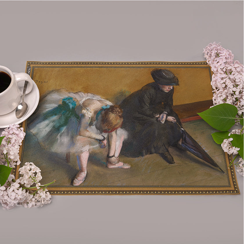 Pailgi Stalo padėkliukai „Edgar Degas