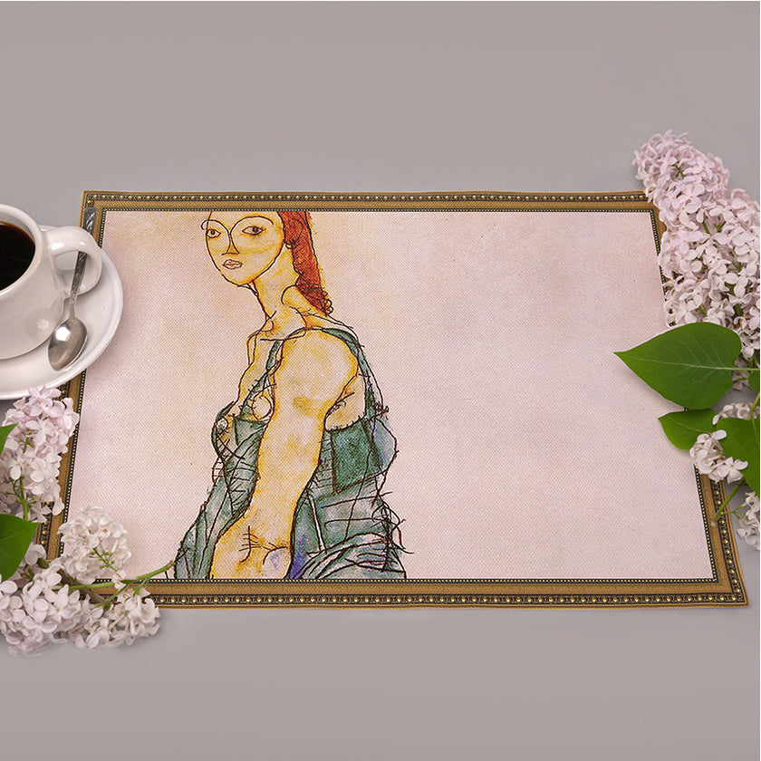 Pailgi Stalo padėkliukai „Egon Schiele