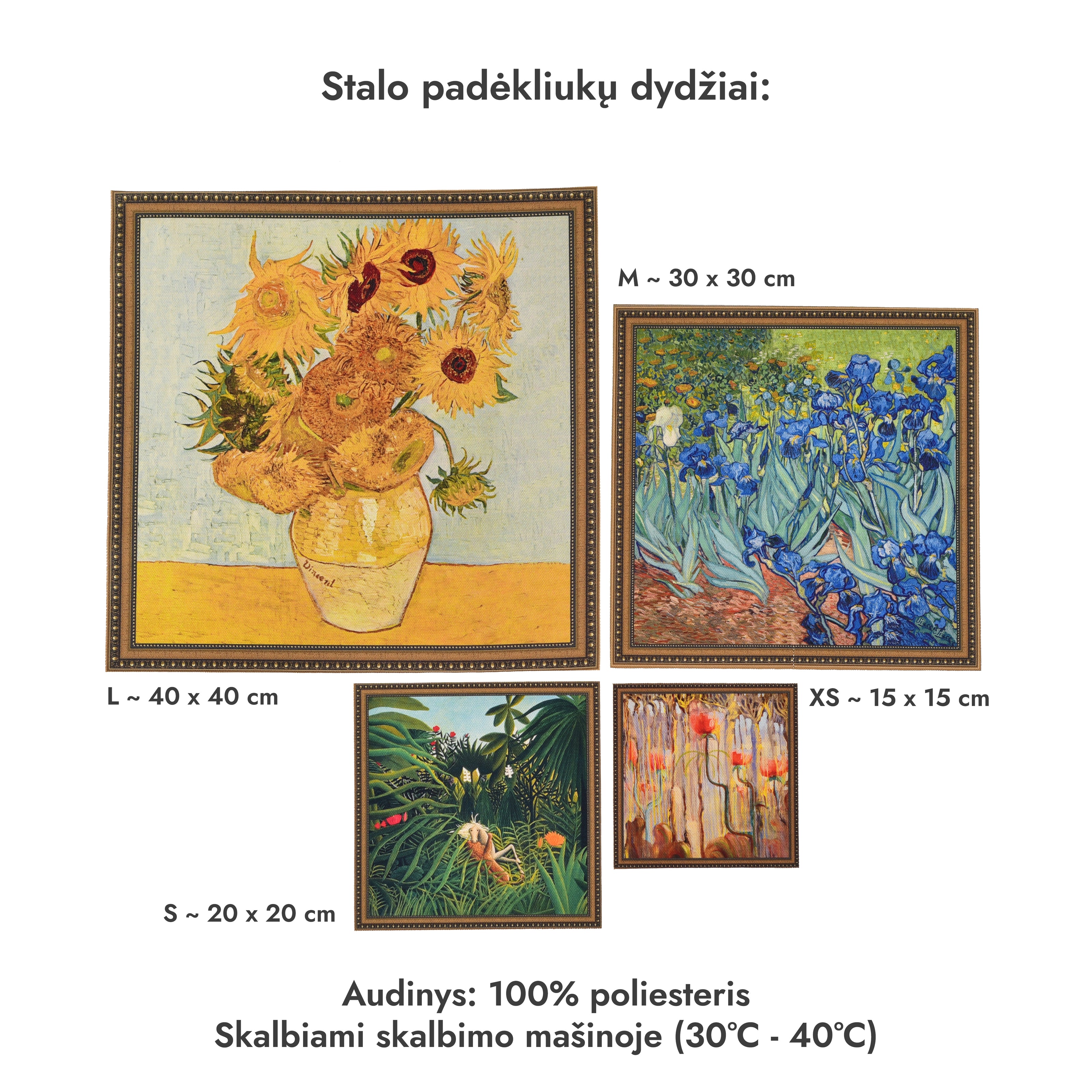 Stalo padėkliukai „M. K. Čiurlionis No. 3